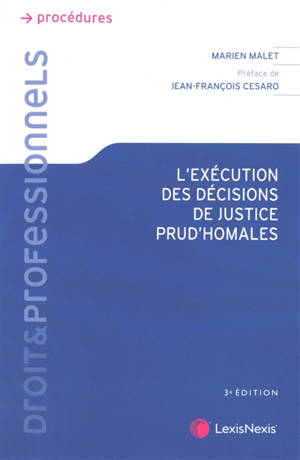 L'exécution des décisions de justice prud'homales