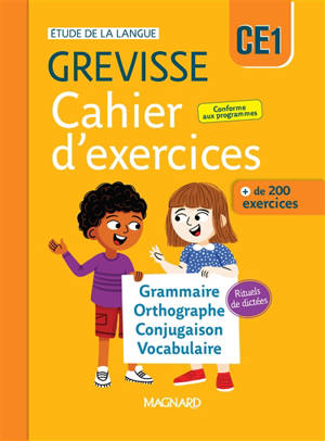 Cahier d'exercices Grevisse CE1