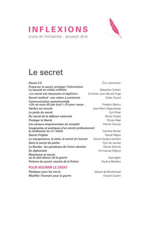 Inflexions : civils et militaires : pouvoir dire, n° 47. Le secret