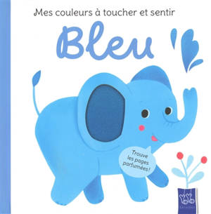 Bleu : trouve les pages parfumées !