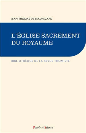 L'Eglise sacrement du royaume