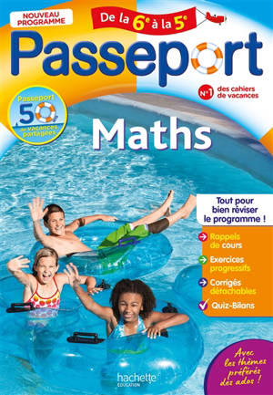 Passeport maths, de la 6e à la 5e