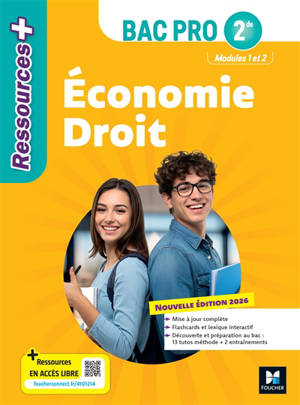 Economie droit, bac pro 2de : modules 1 et 2