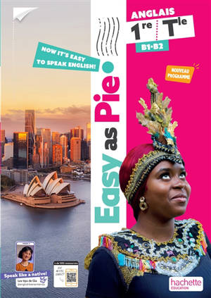 Easy as a pie! anglais 1re-terminale : livre-cahier : nouveau programme