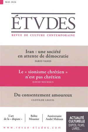 Etudes, n° 4337