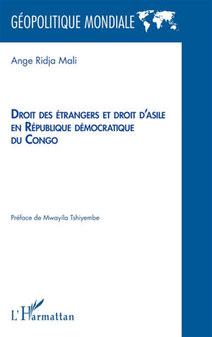 Droit des étrangers et droit d'asile en République démocratique du Congo