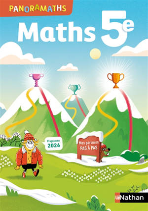 Maths 5e : programme 2026