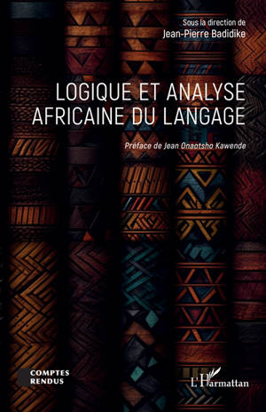 Logique et analyse africaine du langage