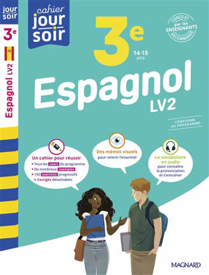 Espagnol LV2 3e, 14-15 ans : conforme au programme