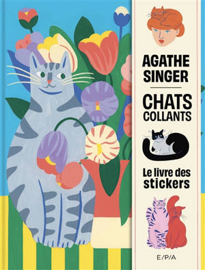 Chats collants : le livre des stickers