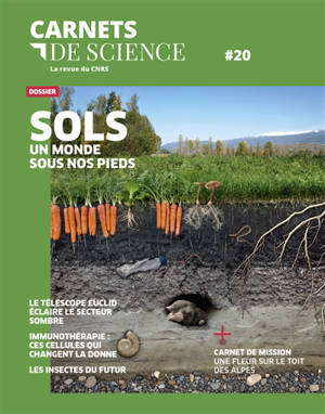 Carnets de science, n° 20. Les sols : un monde sous nos pieds