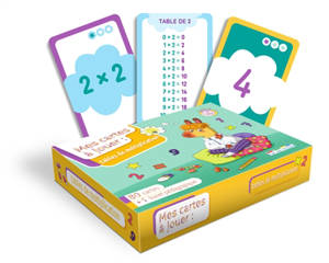 Mes cartes à jouer : tables de multiplication