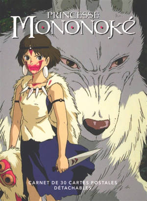 Studio Ghibli : 30 cartes postales Mononoké