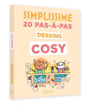 Simplissime : dessins cosy : 20 pas-à-pas