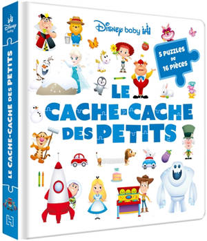 Le cache-cache des petits : 5 puzzles de 16 pièces