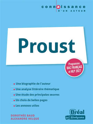 Proust : programme bac français et HLP 2027