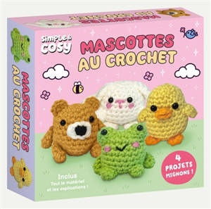 Mascottes au crochet : 4 projets mignons !