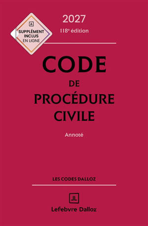 Code de procédure civile 2027, annoté