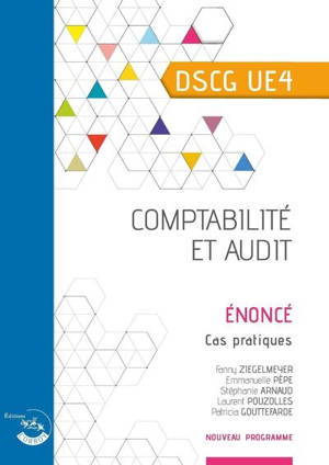 Comptabilité et audit, DSCG UE4 : énoncé, cas pratiques : nouveau programme