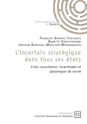 L'incertain stratégique dans tous ses états : Crises sécuritaires, incertitudes et dynamiques de survie