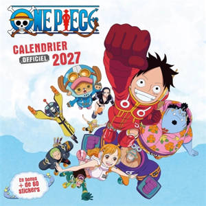 One Piece : Mon calendrier officiel 2027 (de sept. 2026 à déc. 2027)
