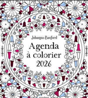 Agenda à colorier Johanna Basford 2027