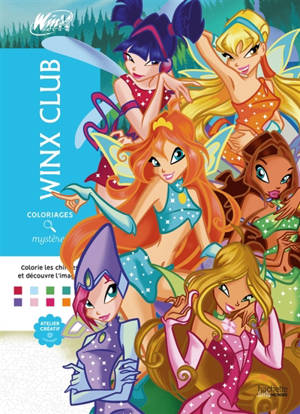 Coloriages Mystères : Winx Club : Colorie les chiffres et découvre l'image !