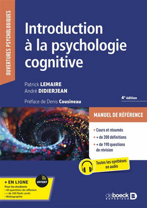 Introduction à la psychologie cognitive