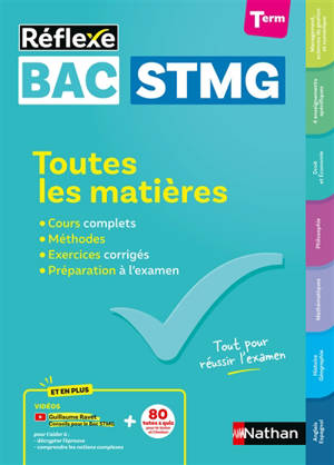Bac STMG terminale : toutes les matières