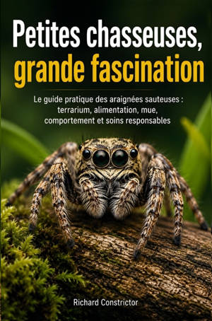 Petites chasseuses, grande fascination : Le guide pratique des araignées sauteuses : terrarium, alimentation, mue, comportement et soins...