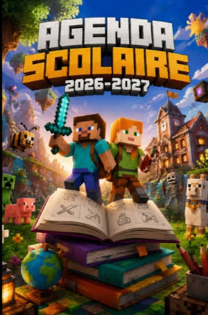 Agenda Scolaire 2026 2027 : Organisateur scolaire quotidien pour garçons et filles : Primaire, Collège & Lycée ...