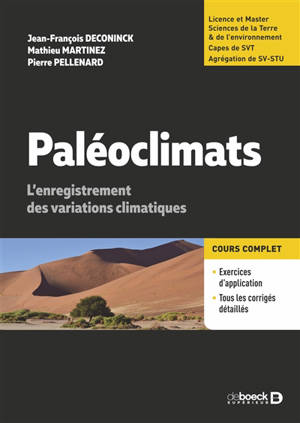 Paléoclimats : l'enregistrement des variations climatiques