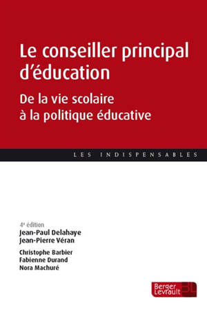 Le conseiller principal d'éducation : de la vie scolaire à la politique éducative