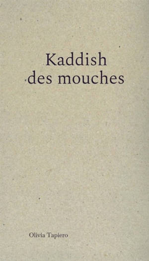 Kaddish des mouches