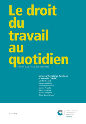 Le droit du travail au quotidien