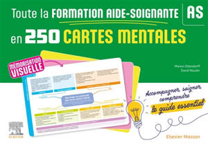 Toute la formation d'aide-soignante en 250 cartes mentales