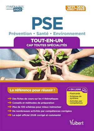 PSE, prévention, santé, environnement : CAP toutes spécialités : 2027-2028