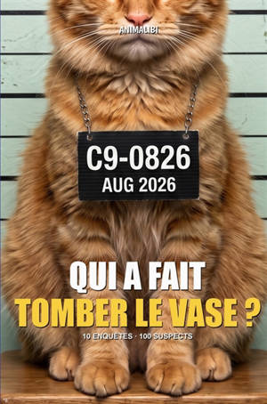 ANIMALIBI : Qui a fait tomber le vase ? : Enquête en couleur pour amoureux des chats. 100 suspects craquants, 10 affaires, un minou fautif.