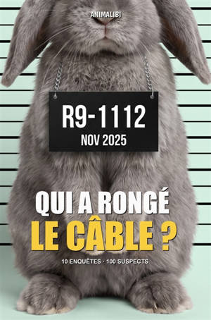 ANIMALIBI : Qui a rongé le câble ? : Casse-tête en couleur pour amateurs de lapins. 100 suspects craquants, 10 énigmes, un seul...
