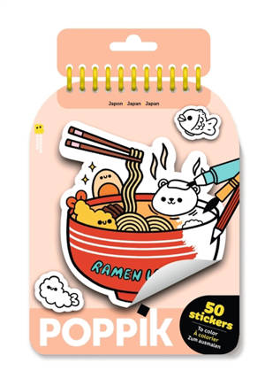 CARNET DE STICKERS : Japan