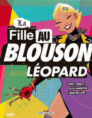 La fille au blouson léopard