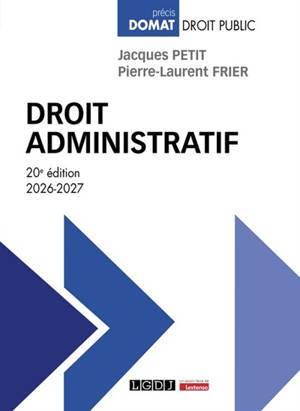 Droit administratif : 2026-2027