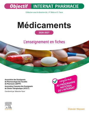 Médicaments : l'enseignement en fiches : 2026-2027