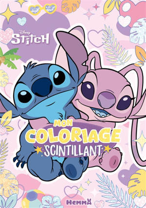 Disney Stitch : Mon coloriage scintillant (Stitch et Angel)