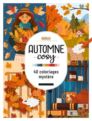 Automne cosy : coloriage mystère