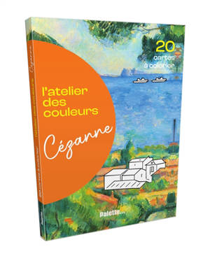 Cézanne : 20 cartes à colorier