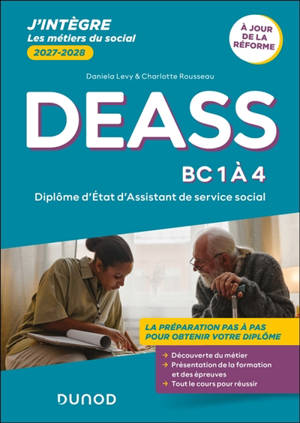 DEASS, diplôme d'Etat d'assistant de service social : BC 1 à 4 : 2027-2028