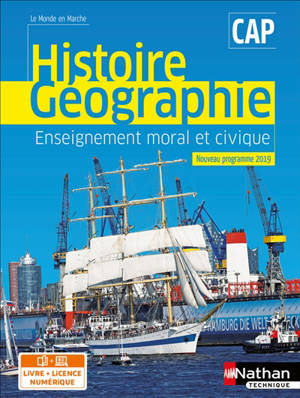 Histoire géographie, enseignement moral et civique, CAP : nouveau programme 2019
