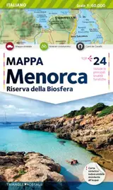 Minorca : riserva della biosfera : mappa