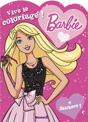 Barbie Vive Le Coloriage Rose